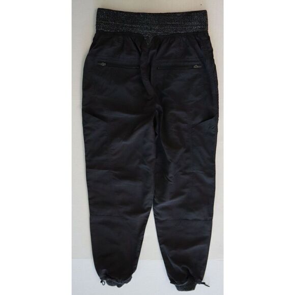 FP Movement OB1573927 Women's Sz XS Black Zip Up Elastic Waist Jogger Pants - Picture 2 of 13